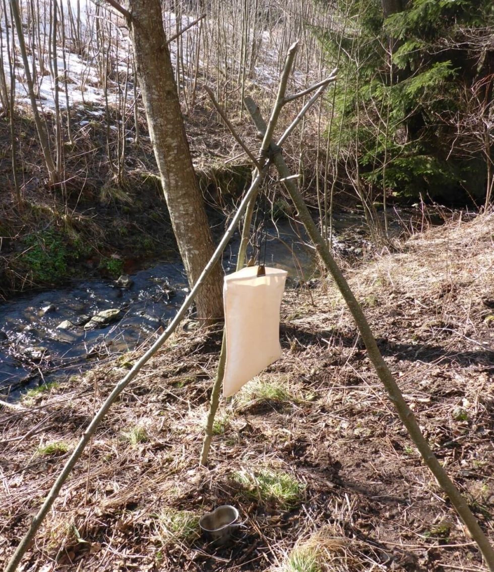 Textilní filtrační vak na vodu millbank bag Festovní věci