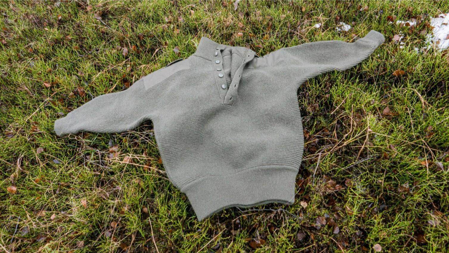 Vlněný svetr rakouské armády