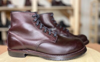 Red Wing 9011 – kosmetická úprava bot