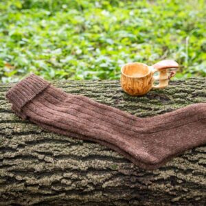 Vlněné podkolenky (50/50 alpaka/merino) - 37-38