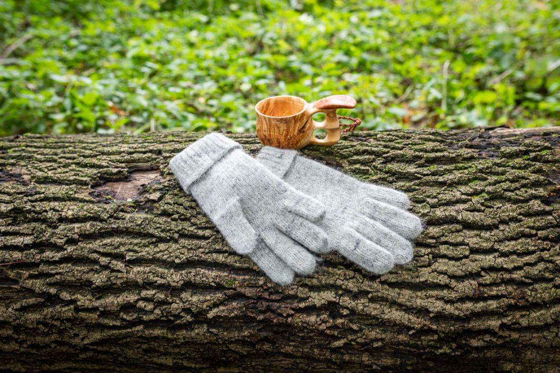 Vlněné prstové rukavice Dachstein